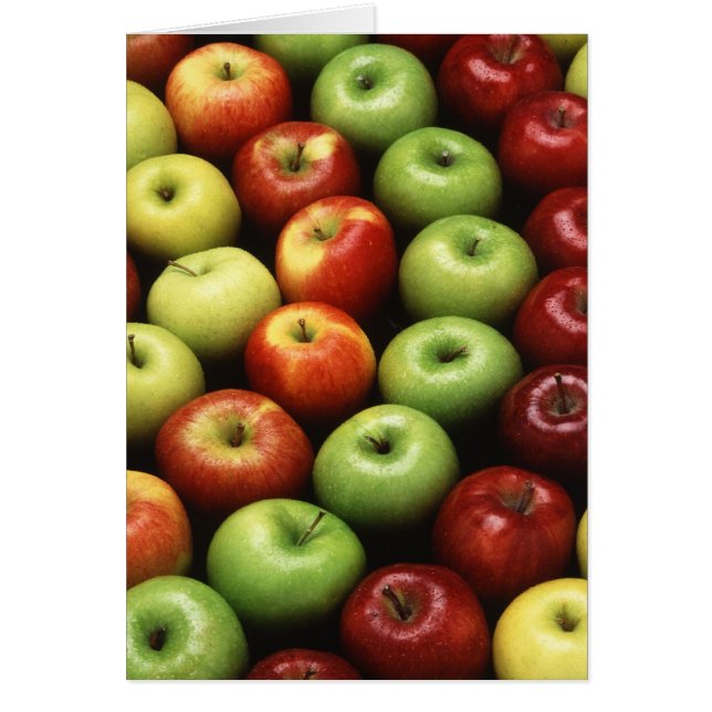 Divers types de pommes (Devant)