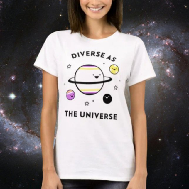 Diverse As The Universe T-Shirt (Creator Uploaded)