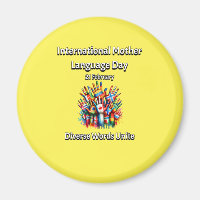 Diverse Words Unite. Mother Language Day.
