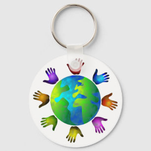 Diverse World Keychain