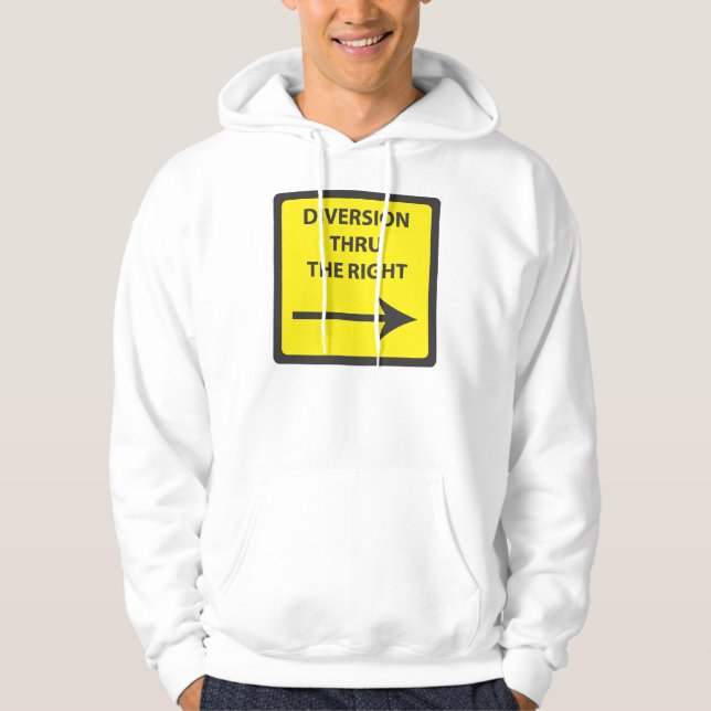 DIVERSION SIGN HOODIE (Front)