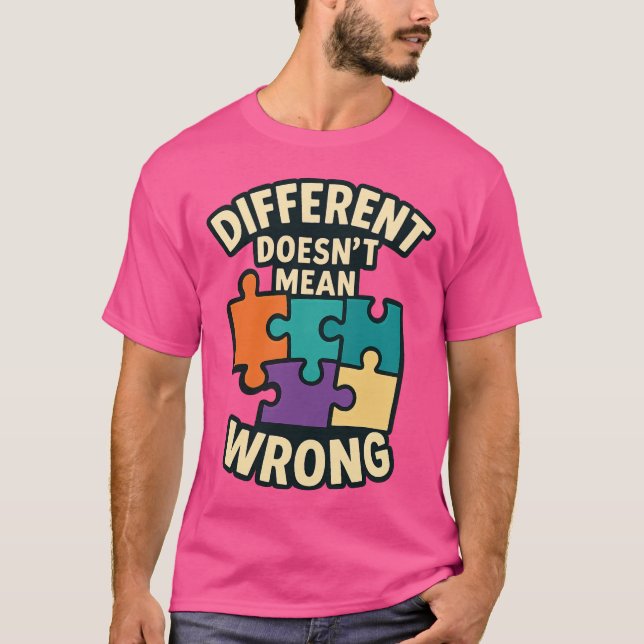 Diversity Acceptance T-Shirt – Embrace Uniqueness  (Front)