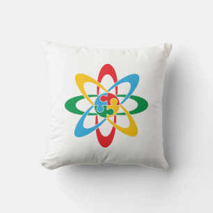 Diversity and Inclusion/Autism Awareness Throw Pillow