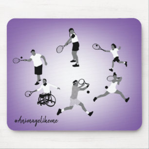 Diversity Designs Tennis Mouse Mat
