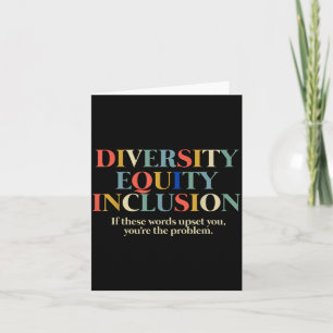 Diversity Equity Inclusion Card