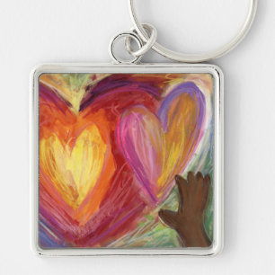 Diversity, Equity, & Inclusion DEI Keychain Charm