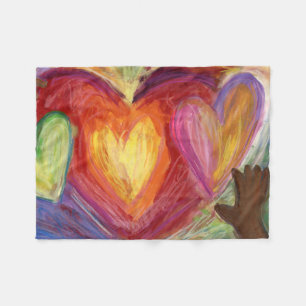 Diversity, Equity, Inclusion Fleece Throw Blanket