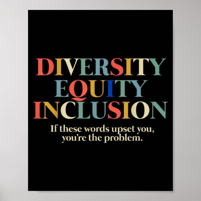 Diversity Equity Inclusion  Poster (Front)