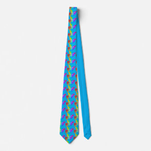 Diversity Equity Inclusion & rainbow peace dove Tie