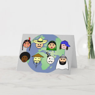 'Diversity' greeting card