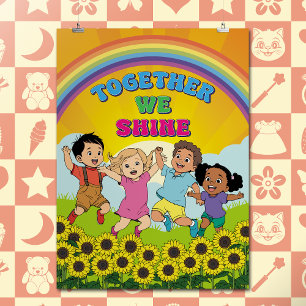 Diversity & Inclusion Inspirational Quote Nursery Poster