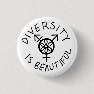 Diversity is Beautiful 1 Inch Round Button