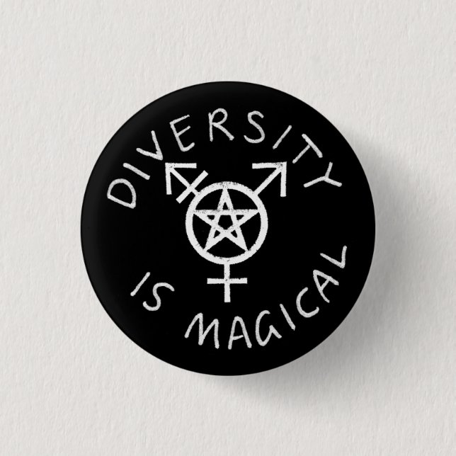 Diversity is Magical Button (Front)