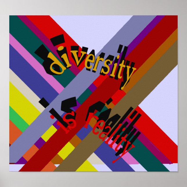 Diversity Is Reality Poster (Front)
