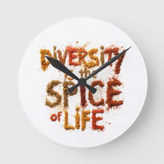 Diversity is the Spice of Life - Safe Space Round Clock