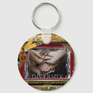 Diversity Keychain