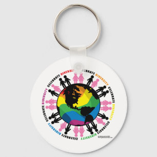 Diversity LGBT Keychain