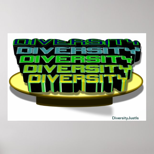 Diversity on a Platter Poster (Front)