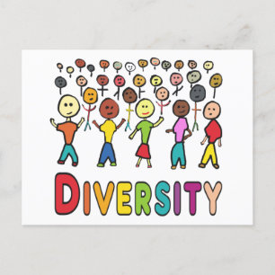 Diversity Postcard