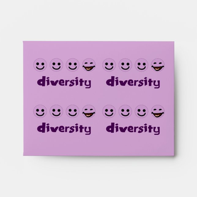 Diversity Purps Envelope (Front)