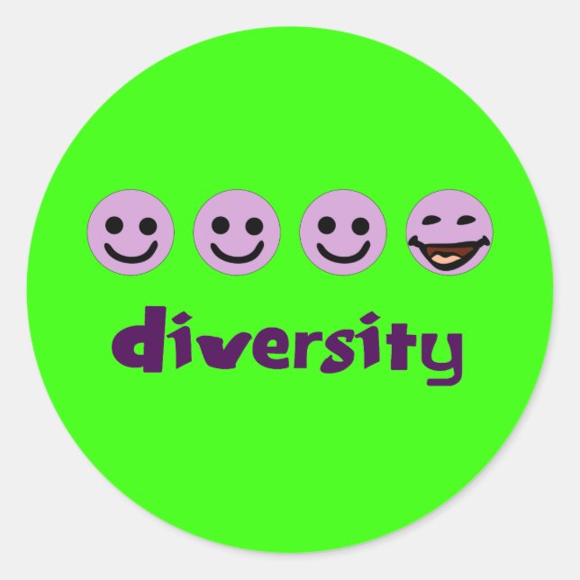 Diversity Purps Stickers (Front)