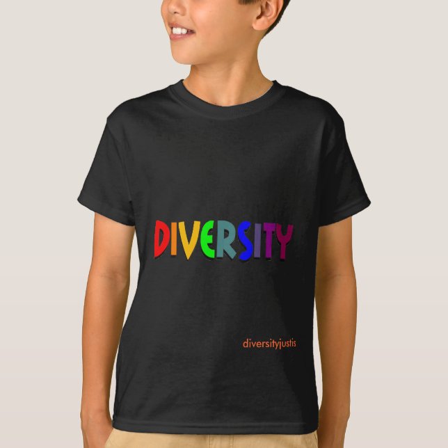 Diversity (Rainbow) (kid's shirt pictured) (Front)
