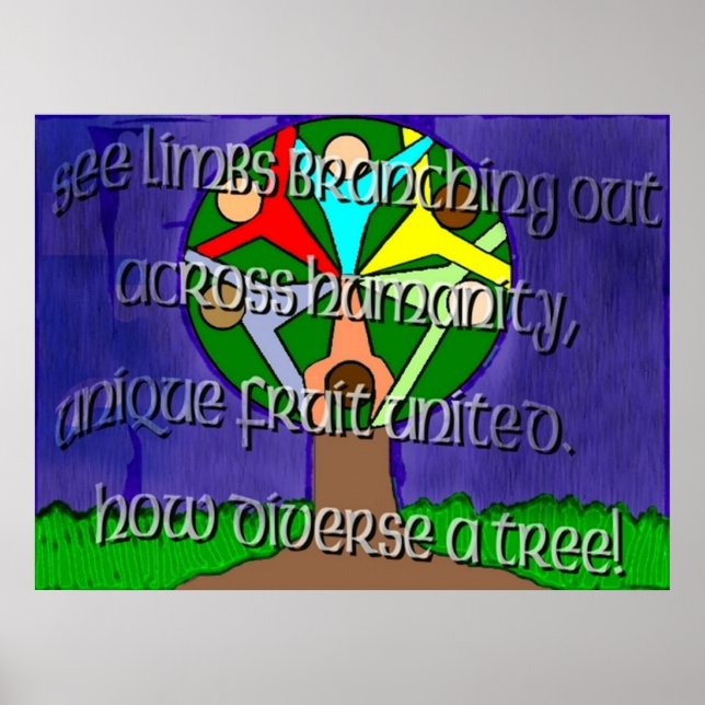 Diversity Tree Poster (Front)