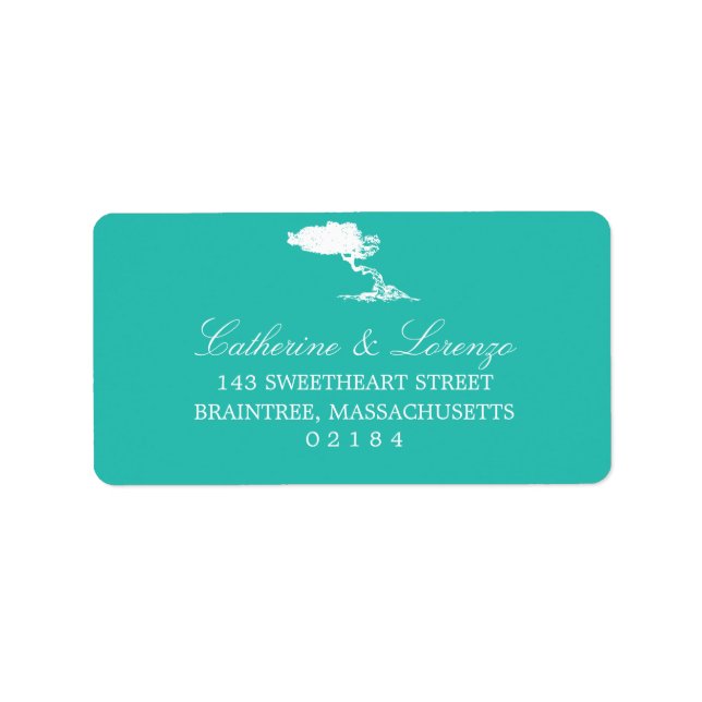 Divi Divi Tree Aruba | Address Label (Front)