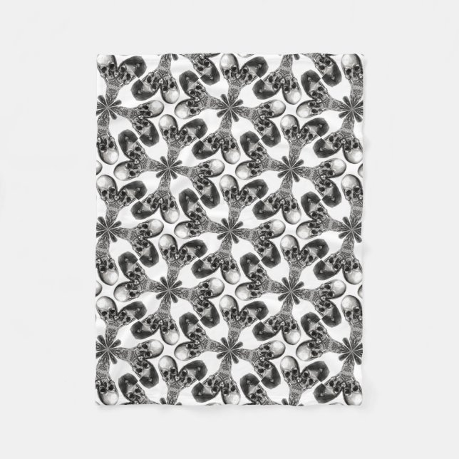 Divide and Conquer Fleece Blanket (Front)