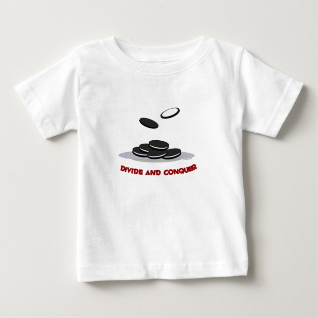 Divide and Conquer kids tee (Front)