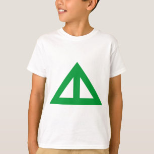 Divided Triangular Arrow T-Shirt