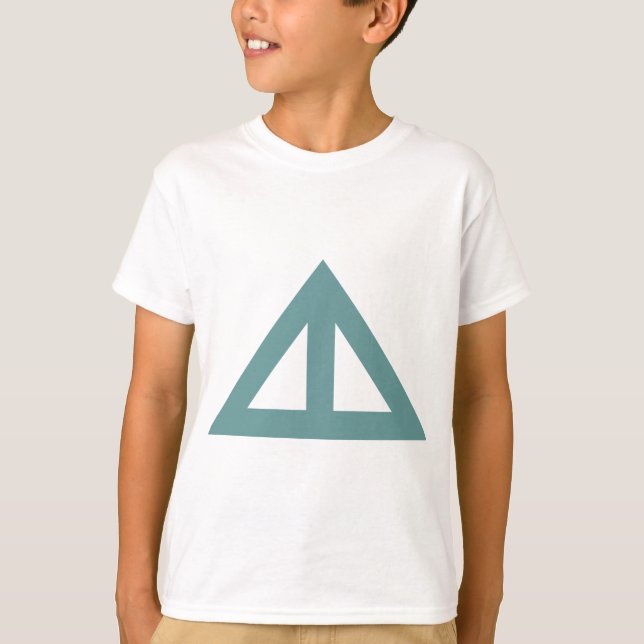 Divided Triangular Arrow T-Shirt (Front)