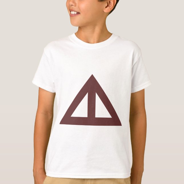 Divided Triangular Arrow T-Shirt (Front)
