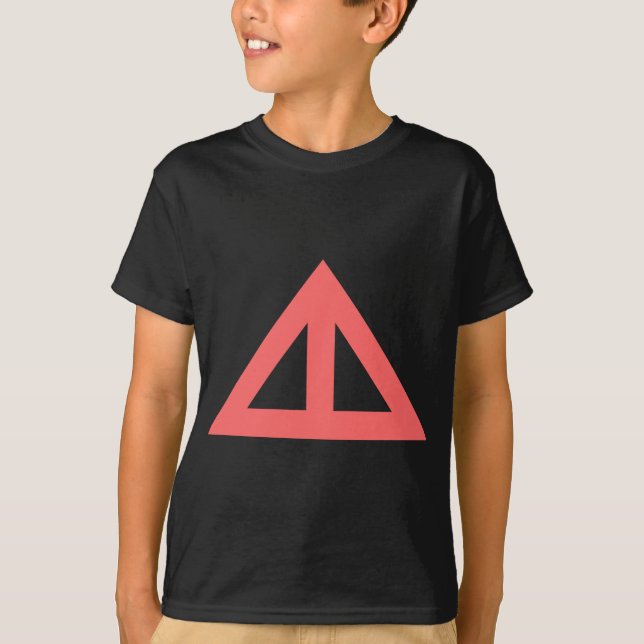 Divided Triangular Arrow T-Shirt (Front)