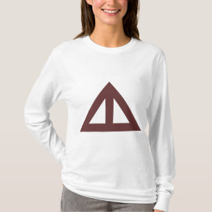 Divided Triangular Arrow T-Shirt