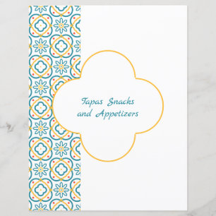Divider Page pour le Classeur de Carreaux Espagnol