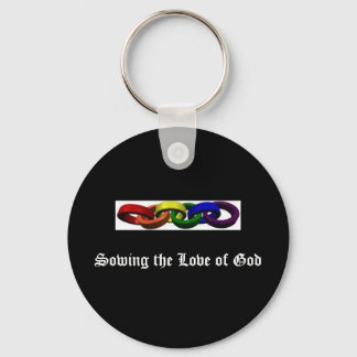 dividersgay, Sowing the Love of God Keychain