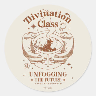 Divination Class - Unfogging The Future Classic Round Sticker