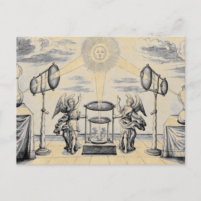 Divine Angels of Alchemy Postcard (Front)