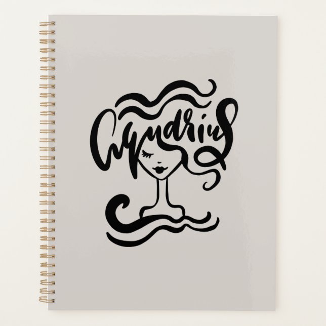 Divine Aquarius Planner (Front)