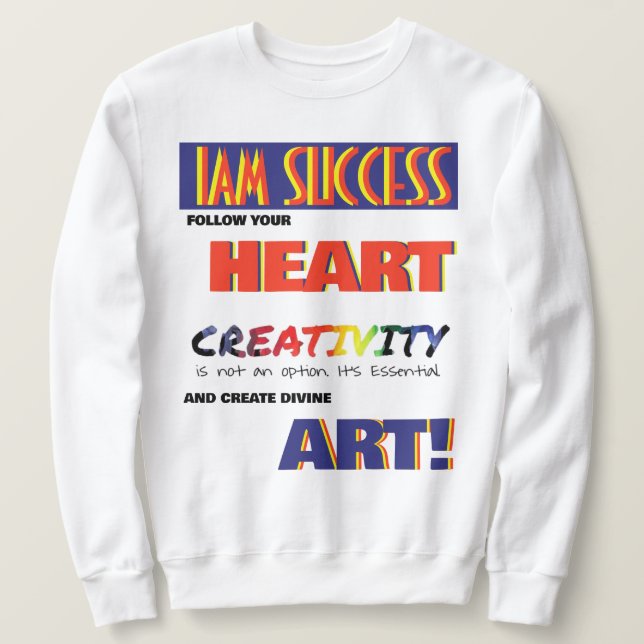 DIVINE ART SWEATSHIRT (Design Front)