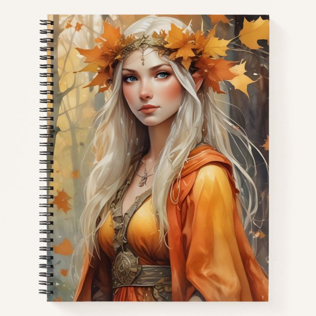 Divine Autumn Notebook (Front)