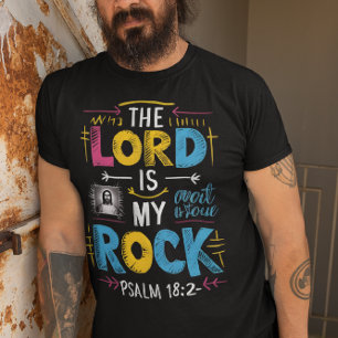 Divine Blessings : The Lord Is My Rock T-Shirt