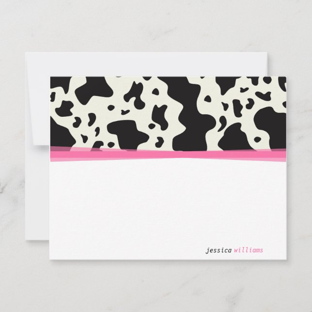 Divine Bovine Invitation (Front)