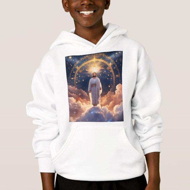🌟 Divine Cosmos: Jesus Among the Stars ✝️✨ (Front)