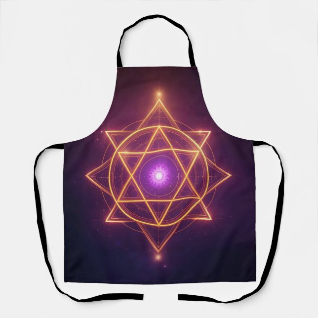 Divine Diwali Energy Flow | ArtivaNest Apron (Front)