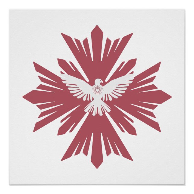 Divine dove of peace poster (Front)