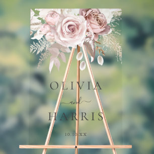 Divine Dusty Rose & Blush Floral Mariage