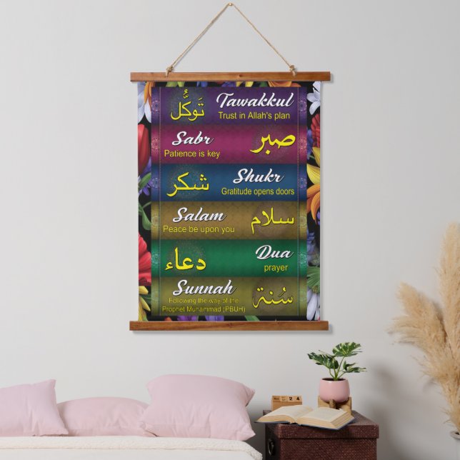 Divine Elegance: Islamic Wall Art (Bedroom)