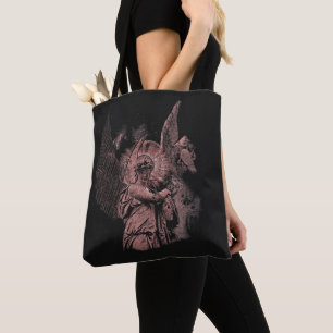 Divine Error - Techno-Goth Streetwear Design Tote Bag